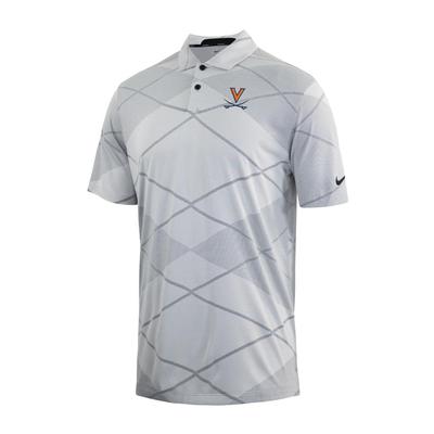 Virginia Nike Vapor Jacquard Polo PHOTON_DUST