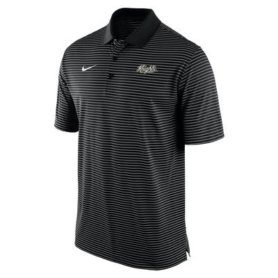 UCF Nike Script Stadium Stripe Polo