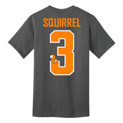 Tennessee Squirrel White #3 Shirsey Tee