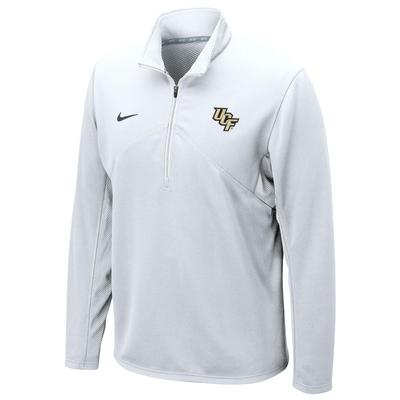 UCF Nike Dri-Fit Training 1/4 Zip WHITE