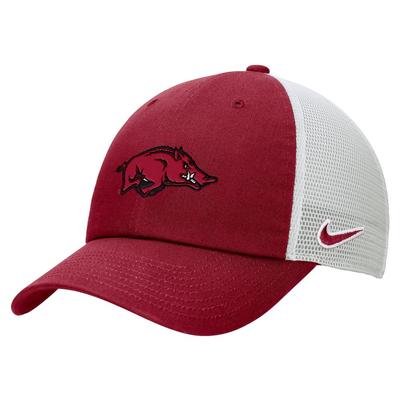 Arkansas Nike Club Trucker Adjustable Cap