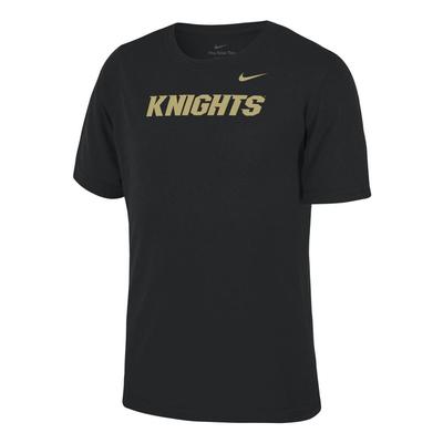 UCF Nike YOUTH Dri-Fit Legend Wordmark Tee