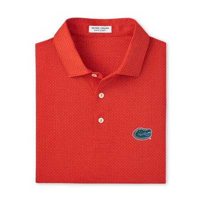 Florida Peter Millar Tesseract Performance Polo ORANGE