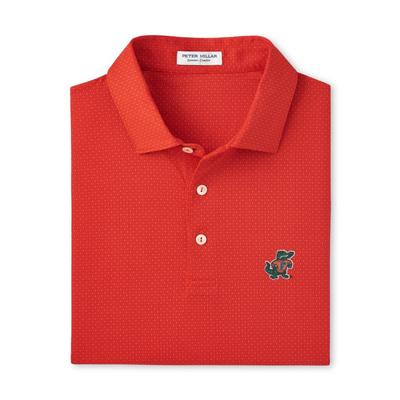 Florida Vault Albert Peter Millar Tesseract Performance Polo ORANGE