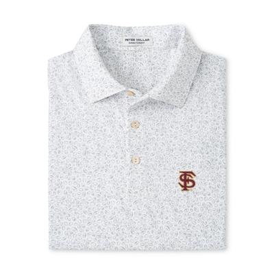 FSU Peter Millar Interlock Blitz Performance Polo