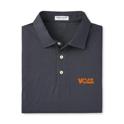 Tennessee Vault Vol Star Peter Millar Tesseract Performance Polo IRON