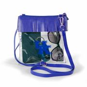  Kentucky Judyann Fringe Crossbody Clear Bag