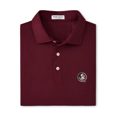 Florida State Peter Millar Tesseract Performance Polo MAROON