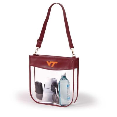 Virginia Tech Kate Clear Purse