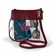  Virginia Tech Judyann Fringe Crossbody Clear Bag