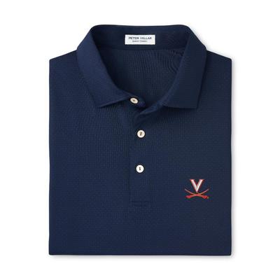 Virginia Peter Millar Tesseract Performance Polo