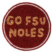  Florida State Beaded Button