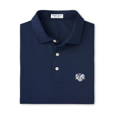 UNC Vault Ram Peter Millar Tesseract Performance Polo NAVY