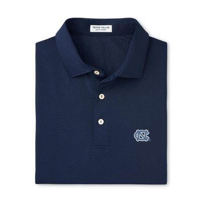 UNC Peter Millar Tesseract Performance Polo NAVY