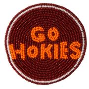  Virginia Tech Beaded Button