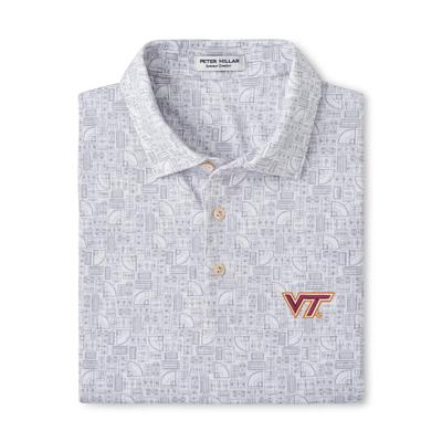 Virginia Tech Peter Millar Out of Bounds Performance Polo