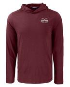  Mississippi State Cutter & Buck Coastline Epic Comfort Hooded Shirt