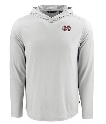 Mississippi State Cutter & Buck Coastline Epic Comfort Hooded Shirt