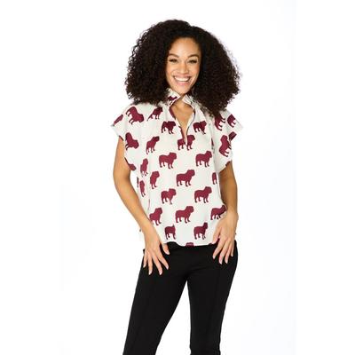 Mississippi State Stewart Simmons The Poly Blouse