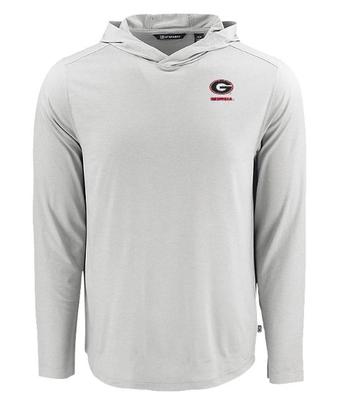 Georgia Cutter & Buck Coastline Epic Comfort Hooded Shirt