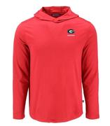  Georgia Cutter & Buck Coastline Epic Comfort Hooded Shirt