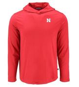  Nebraska Cutter & Buck Coastline Epic Comfort Hooded Shirt