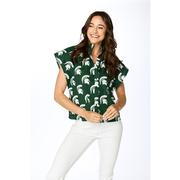  Michigan State Stewart Simmons The Poplin Blouse