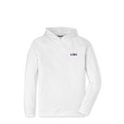  Lsu Peter Millar Pine Performance Hoodie