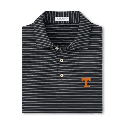 Tennessee Peter Millar Hemlock Performance Polo BLACK