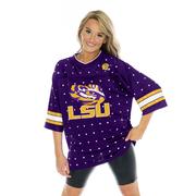  Lsu Gameday Couture Kickoff Time All Over Rhinestone Jersey