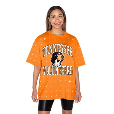 Tennessee Gameday Couture In The Zone All Over Rhinestone Tee