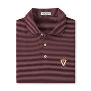  Virginia Tech Vault Peter Millar Hemlock Performance Polo