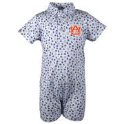  Auburn Garb Infant Earnest Polo Romper