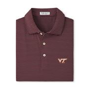  Virginia Tech Peter Millar Hemlock Performance Polo