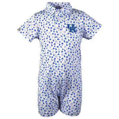 Kentucky Garb Infant Earnest Polo Romper