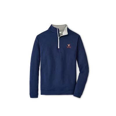 Virginia Peter Millar Perth Performance 1/4 Zip Pullover