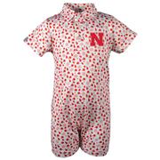  Nebraska Garb Infant Earnest Polo Romper