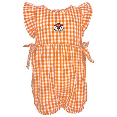 Auburn Garb Infant Constance Gingham Bubble Onesie