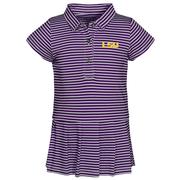  Lsu Garb Infant Beatrice Polo Dress Onesie