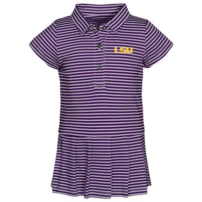 LSU Garb Infant Beatrice Polo Dress Onesie