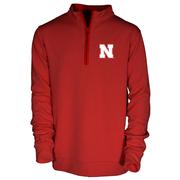  Nebraska Garb Toddler Sterling Honeycomb 1/4 Zip Pullover