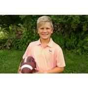  Tennessee Volunteer Traditions Youth Bluetick Checkerboard Polo