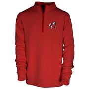  Georgia Garb Youth Sterling Honeycomb 1/4 Zip Pullover