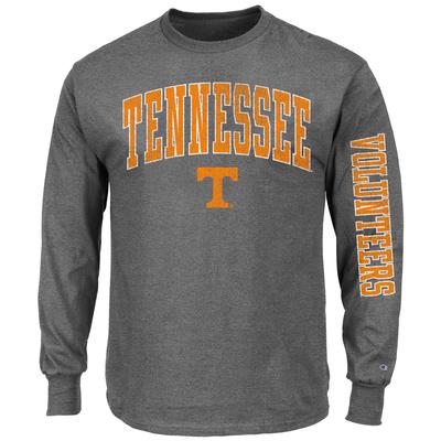 Tennessee Champion Big & Tall Arch Logo Long Sleeve Tee