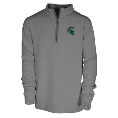 Michigan State Garb YOUTH Sterling Honeycomb 1/4 Zip Pullover