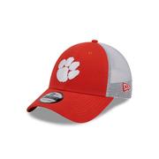  Clemson New Era 940 Cotton Trucker Mesh Adjustable Cap