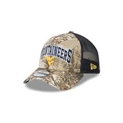  West Virginia New Era 940 Camo Mesh Snapback Cap