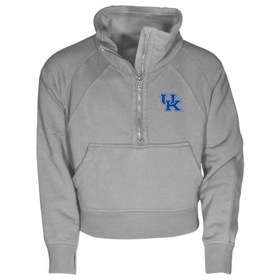 Kentucky Garb YOUTH Dawn 1/2 Zip Cropped Fleece Pullover