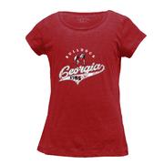  Georgia Garb Youth Charlotte Tri- Bend Scoop Neck Tee