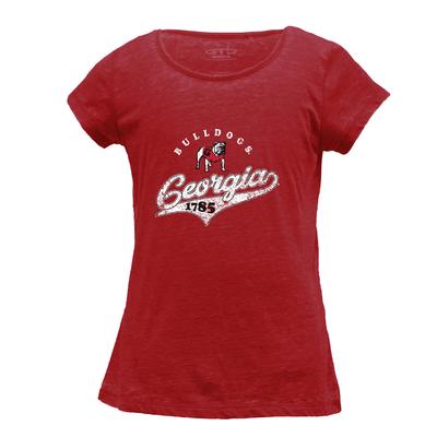 Georgia Garb YOUTH Charlotte Tri-bend Scoop Neck Tee